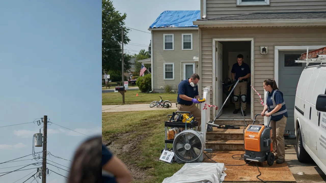 Water Damage Repair in Glenwood, IN near me
